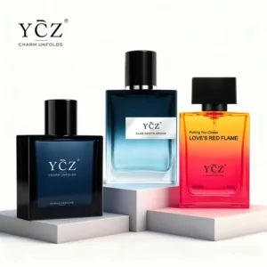 YCZ 3-teiliges Premium-Kölnisch-Wasser-Set, 50 ml x 3, holzige Düfte Für Alltag, Date, Party, Geschäft und Geschenke