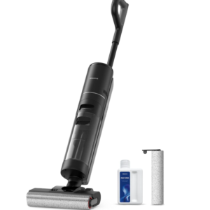 Dreame H12 Pro Ultra Nass /Trockenstaubsauger, mit Selbstreinigungsfunktion, Schmutzerkennung, LED Anzeige, 35 Minuten Laufzeit, 900 ml Kapazität, schwarz